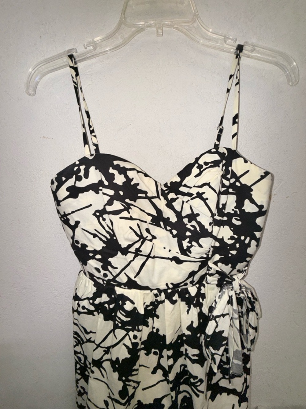 Charlotte Russe Black and White Midi Dress